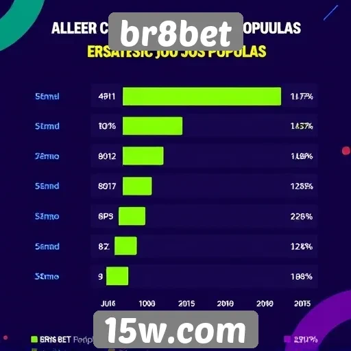 Estatísticas de jogos populares no site br8bet